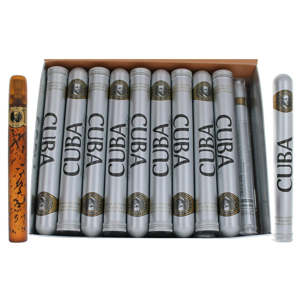 Cuba Gold, 1.17 oz EDT Spray for Men Pack of 20