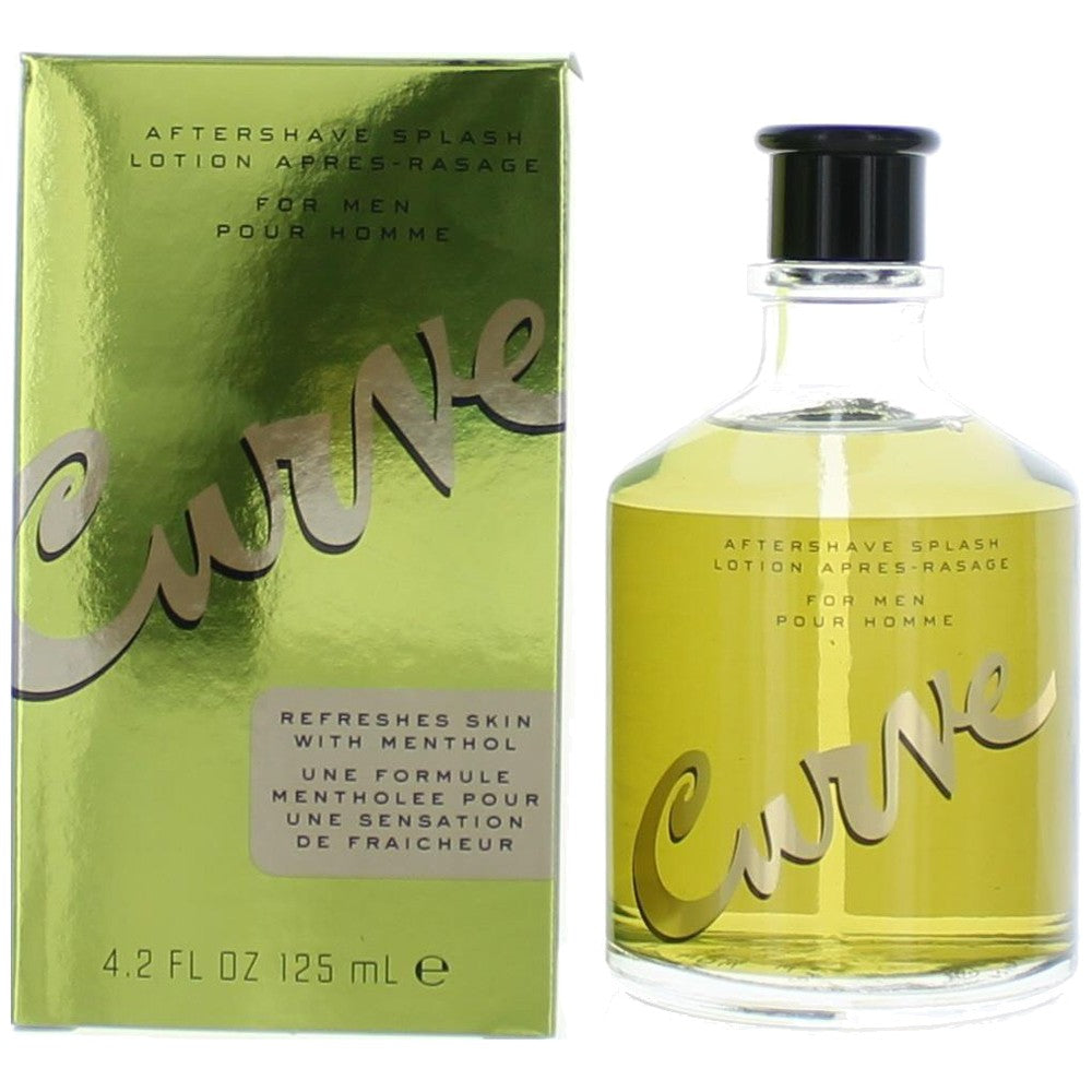 Curve, 4.2 oz After Shave Splash for Men