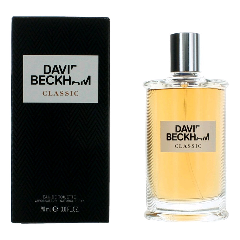 David Beckham Classic, 3 oz EDT Spray for Men