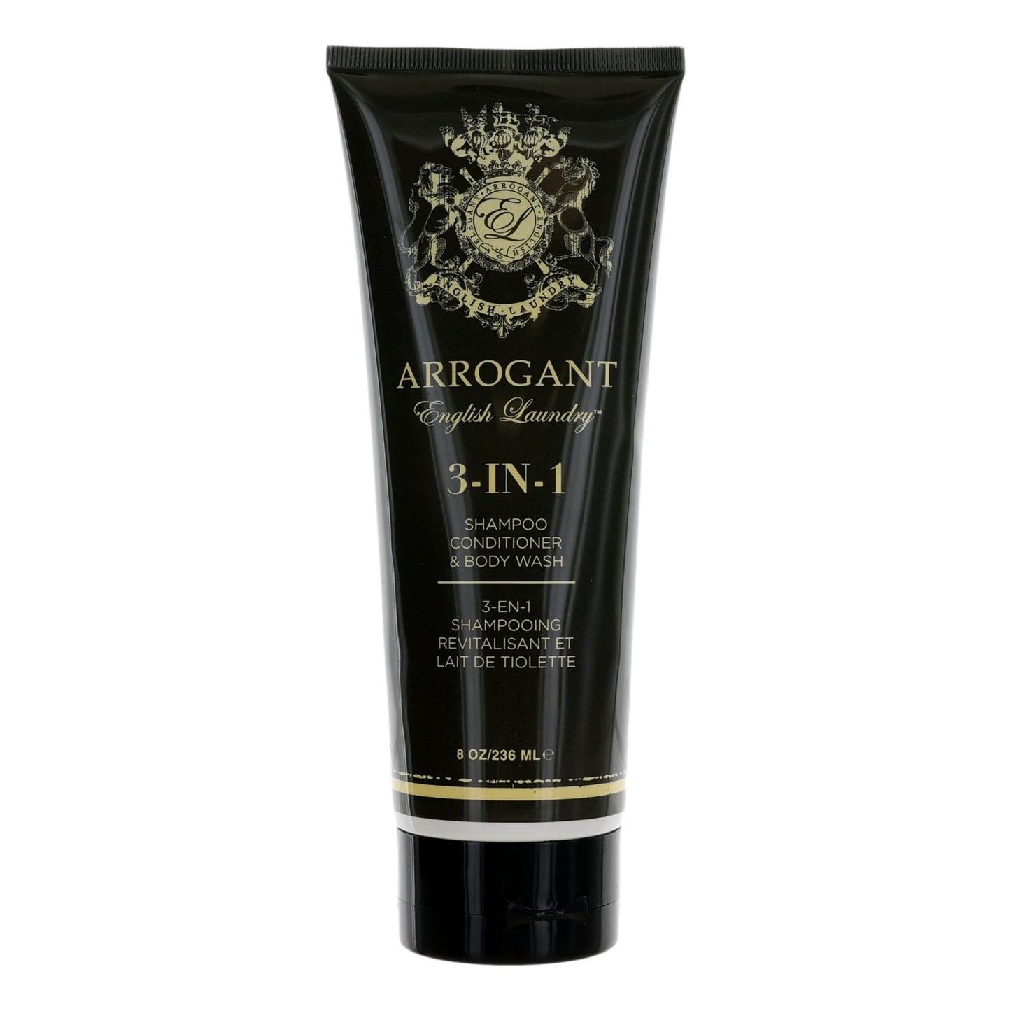 Arrogant, 8oz 3 in 1 Shampoo/Conditioner, Body Wash men