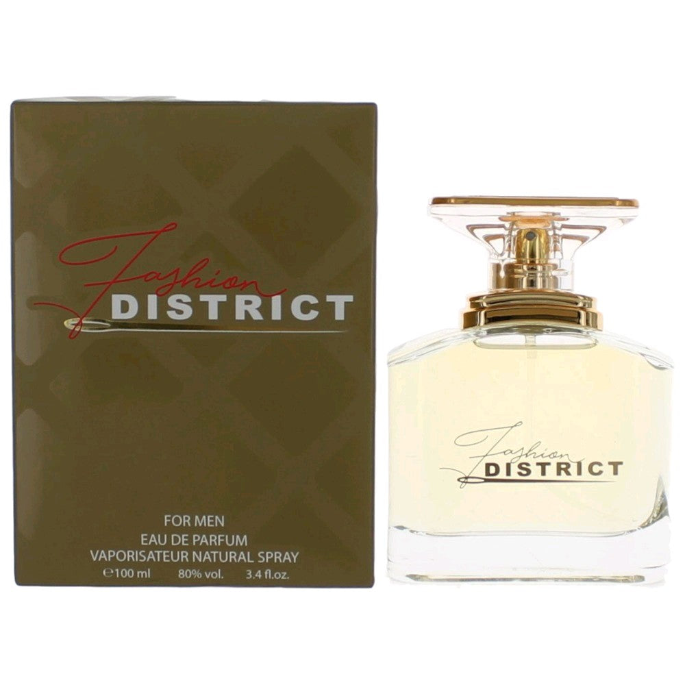 Fashion District, 3.4 oz EDP Spray for Men