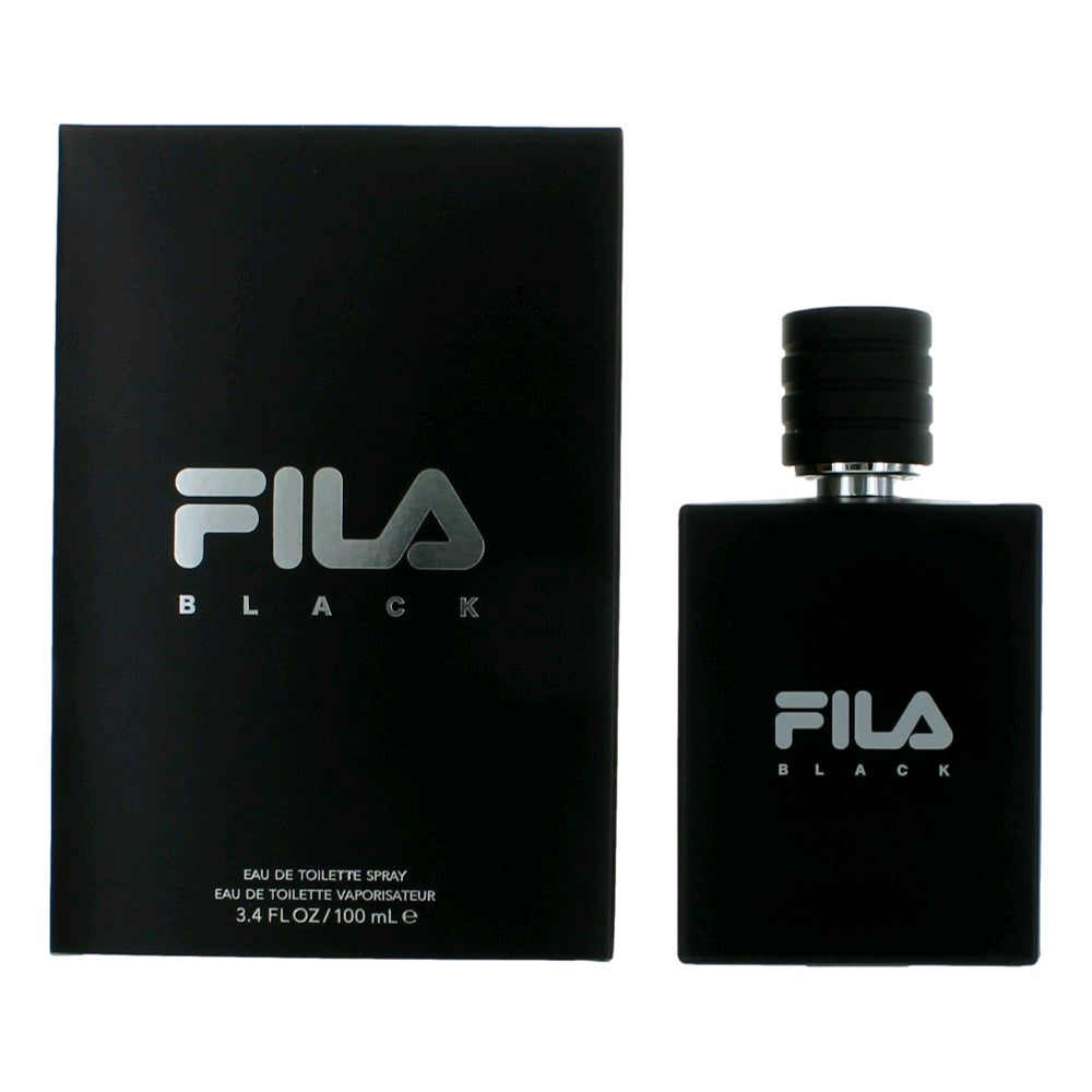Fila Black, 3.4 oz EDT Spray for Men