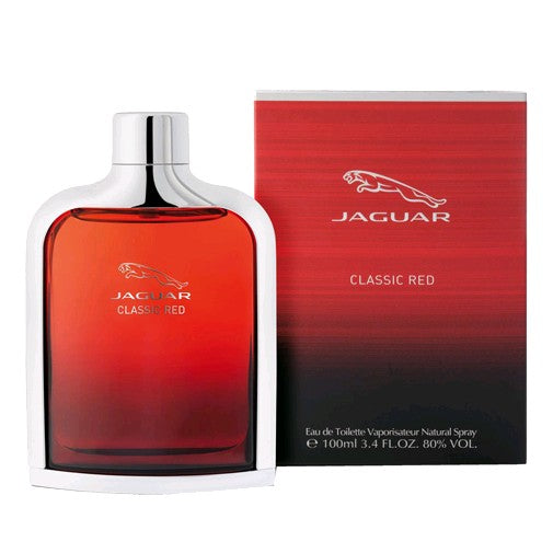 Jaguar Classic Red, 3.4 oz EDT Spray for Men