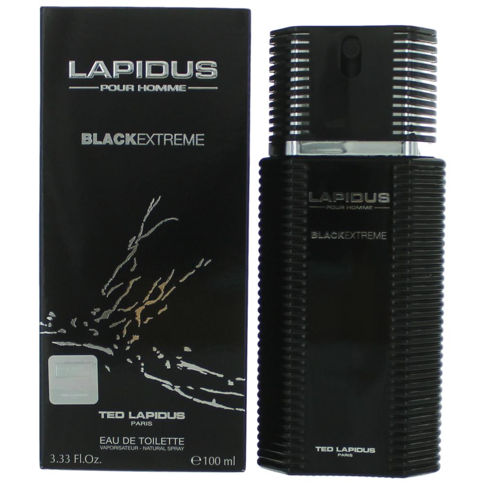 Lapidus Black Extreme, 3.3 oz EDT Spray for Men