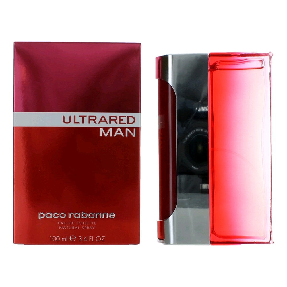 Ultrared, 3.4 oz EDT Spray for Men