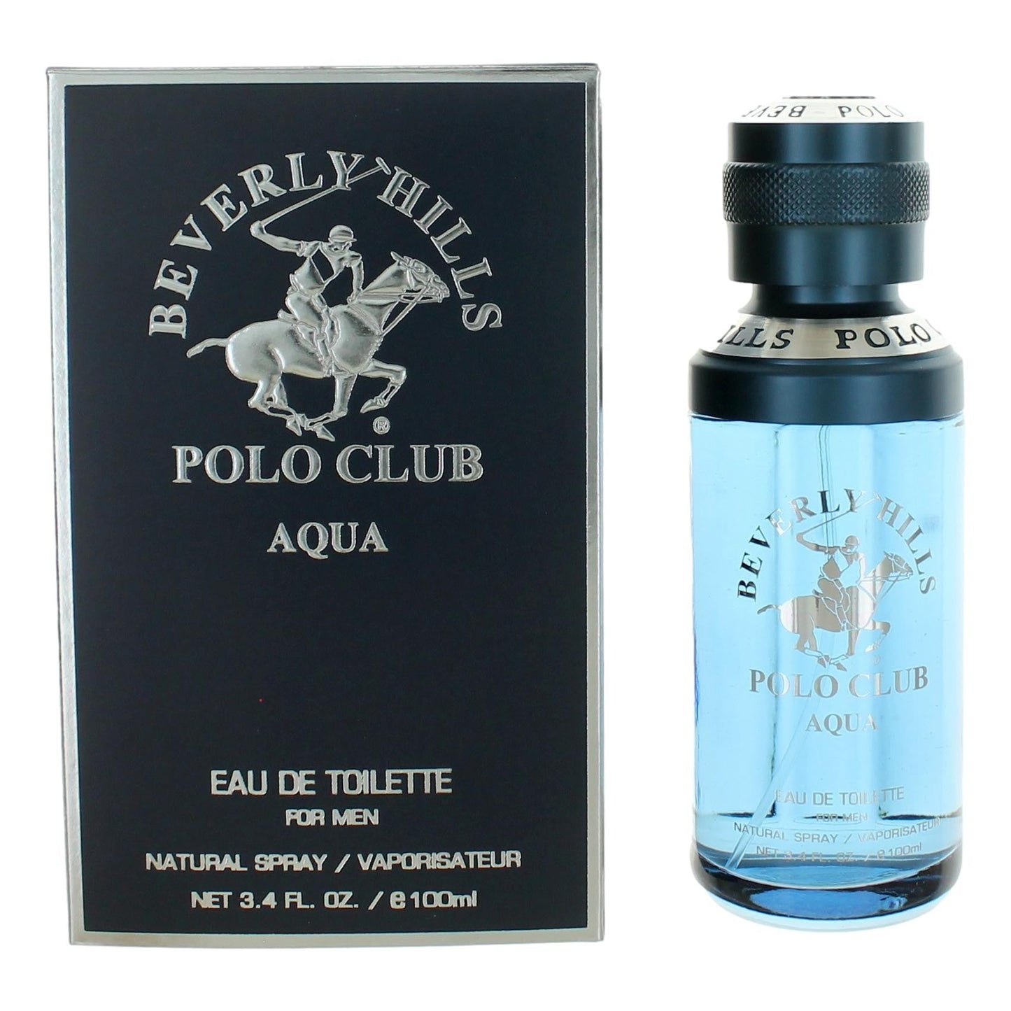 BHPC Aqua, 3.4 oz EDT Spray for Men