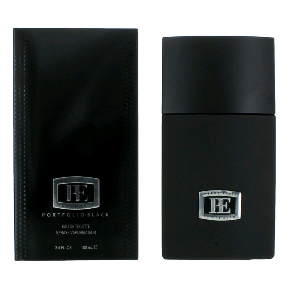 Portfolio Black, 3.4 oz EDT Spray for Men