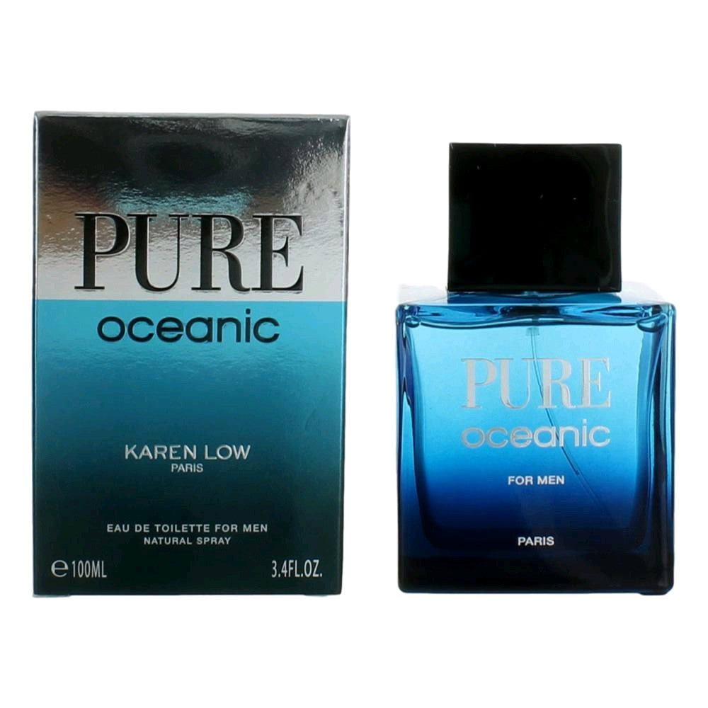 Pure Oceanic, 3.4 oz EDT Spray for Men