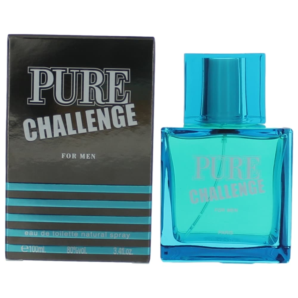 Pure Challenge, 3.4 oz EDT Spray for Men