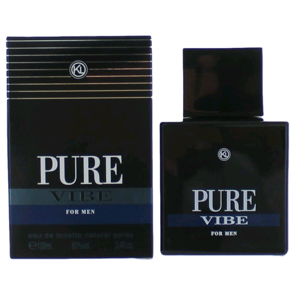 Pure Vibe, 3.4 oz EDT Spray for Men