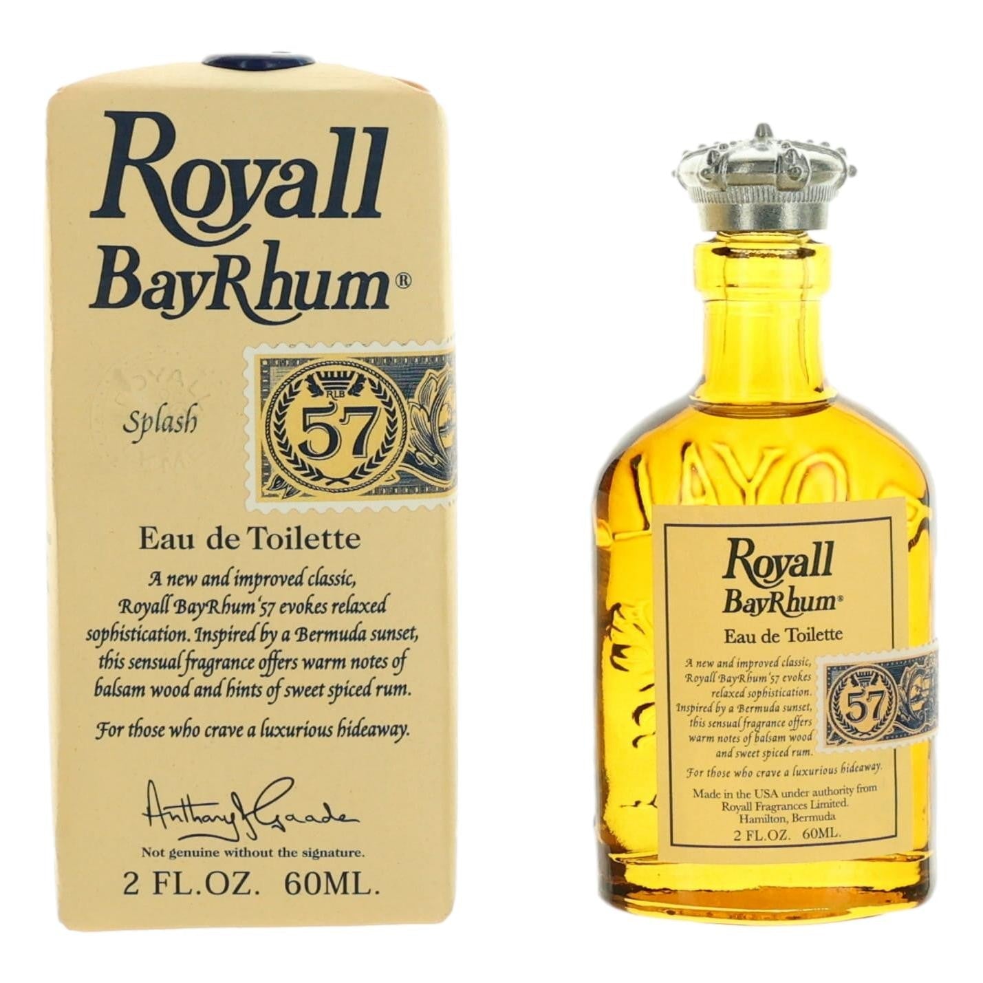 Royall BayRhum, 2oz All Purpose Lotion Splash men