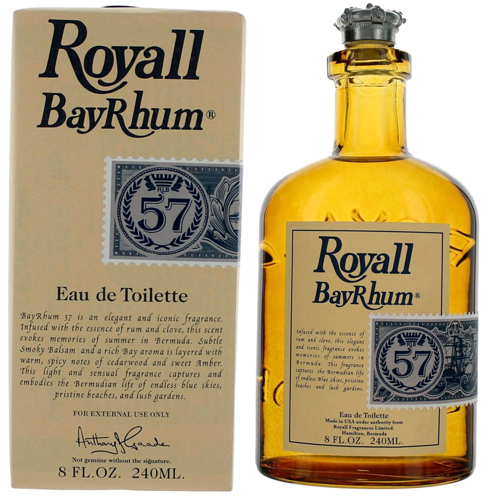 Royall BayRhum 57, 8 oz EDT Splash for Men