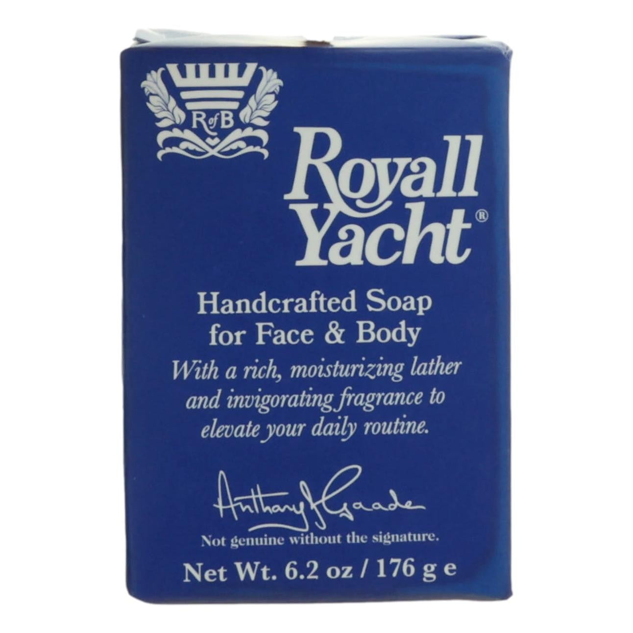 Royall Yacht, 6.2 oz Bar Soap for Men