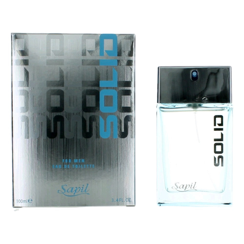 Solid, 3.4 oz EDT Spray for Men