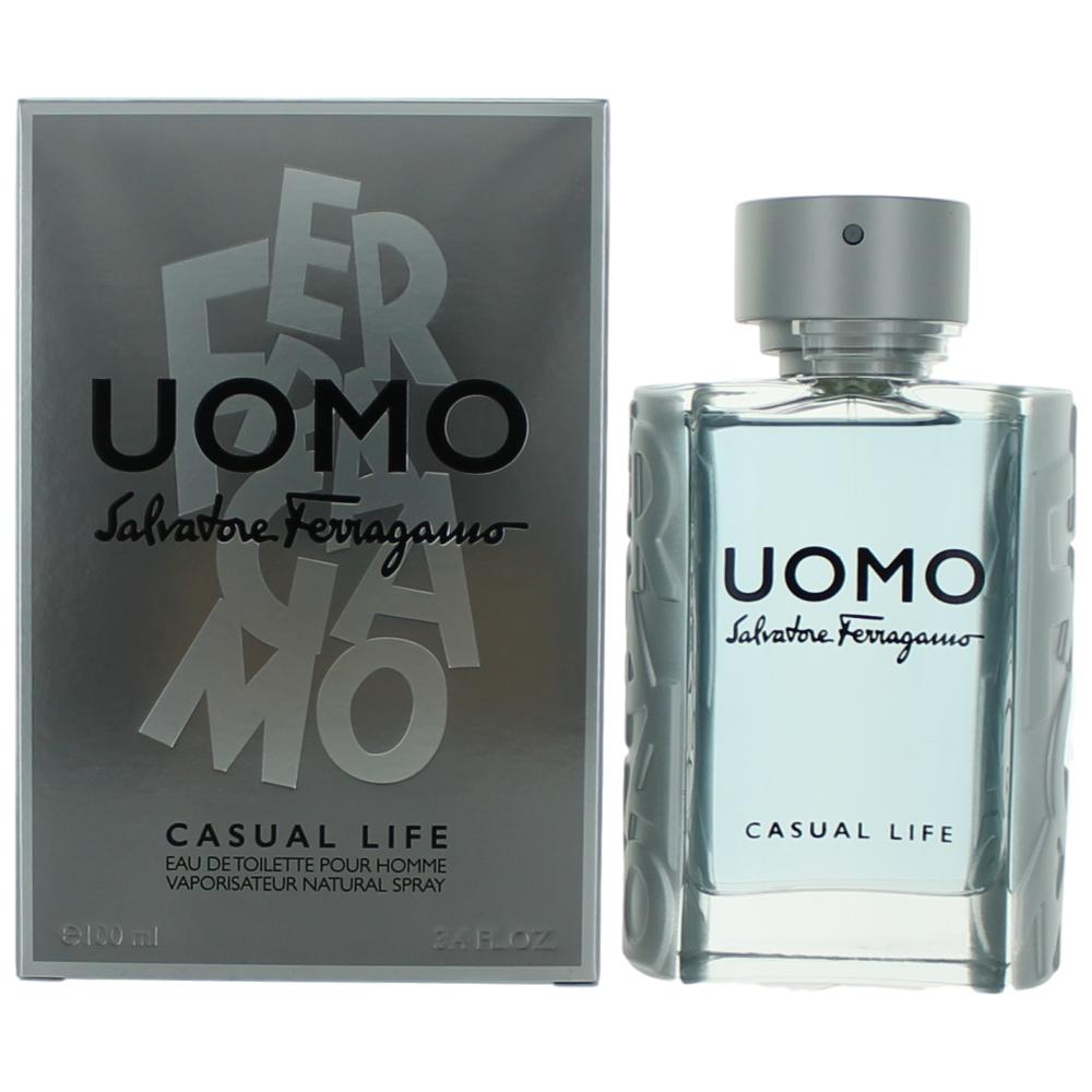 Uomo Casual Life, 3.4 oz EDT Spray for Men