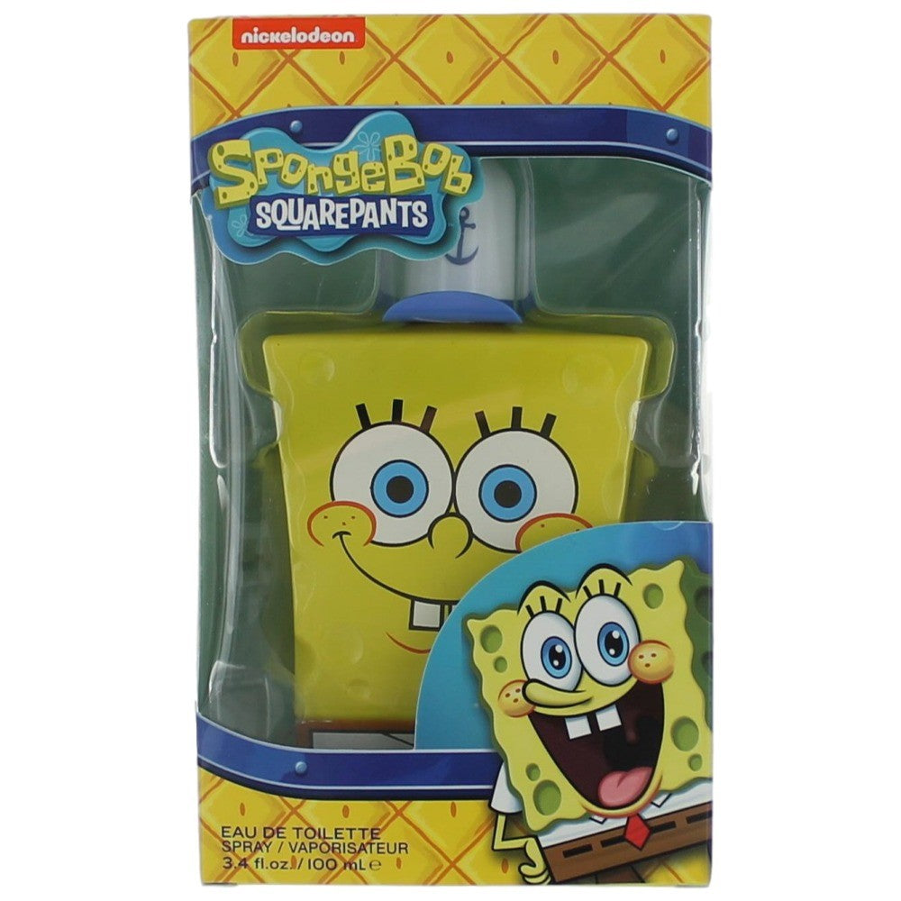 SpongeBob SquarepantsNickelodeon, 3.4 oz EDT Spray for Kids