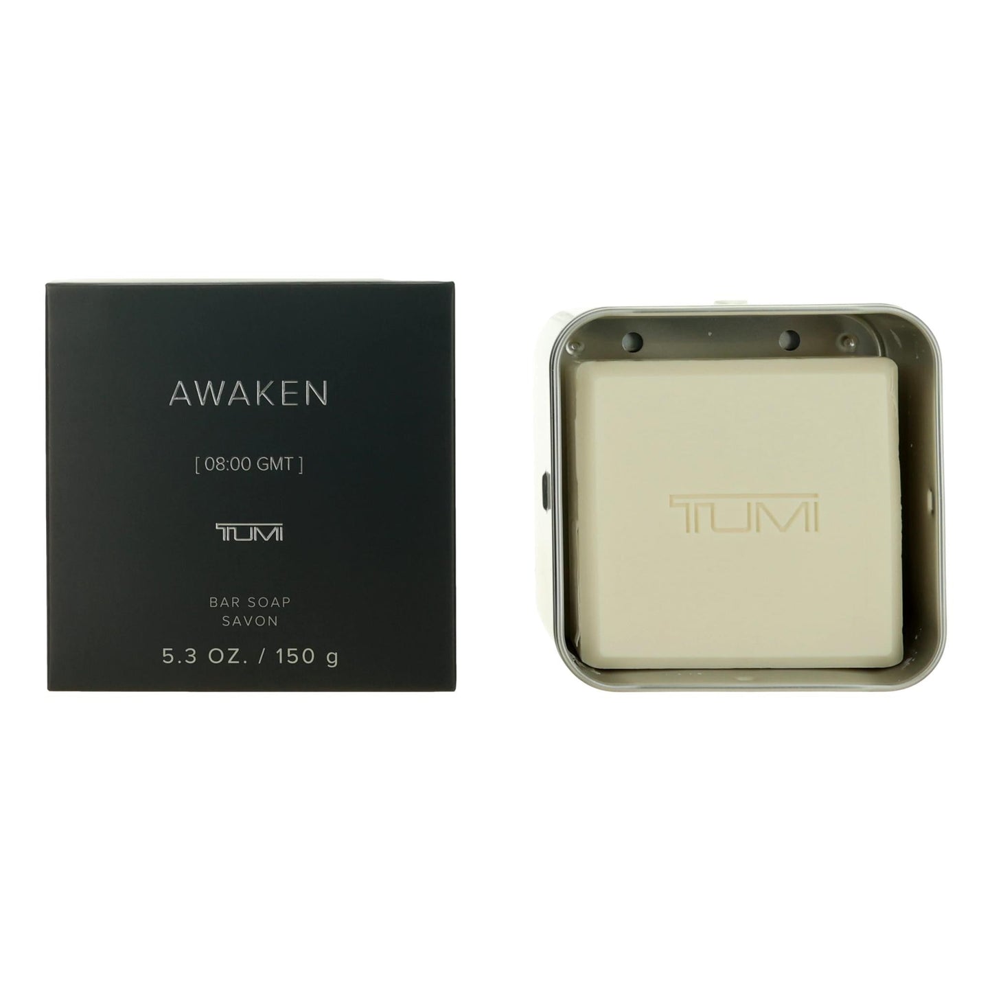 Awaken [08:00 GMT], 5.3 oz Bar Soap men with Aluminum Case.