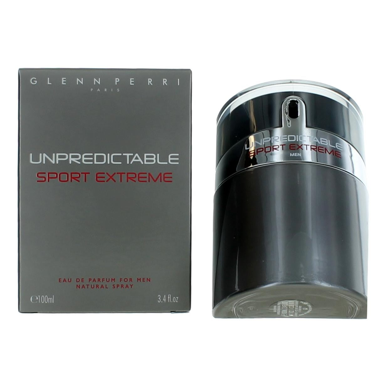 Unpredictable Sport Extreme, 3.4 oz EDP Spray for Men