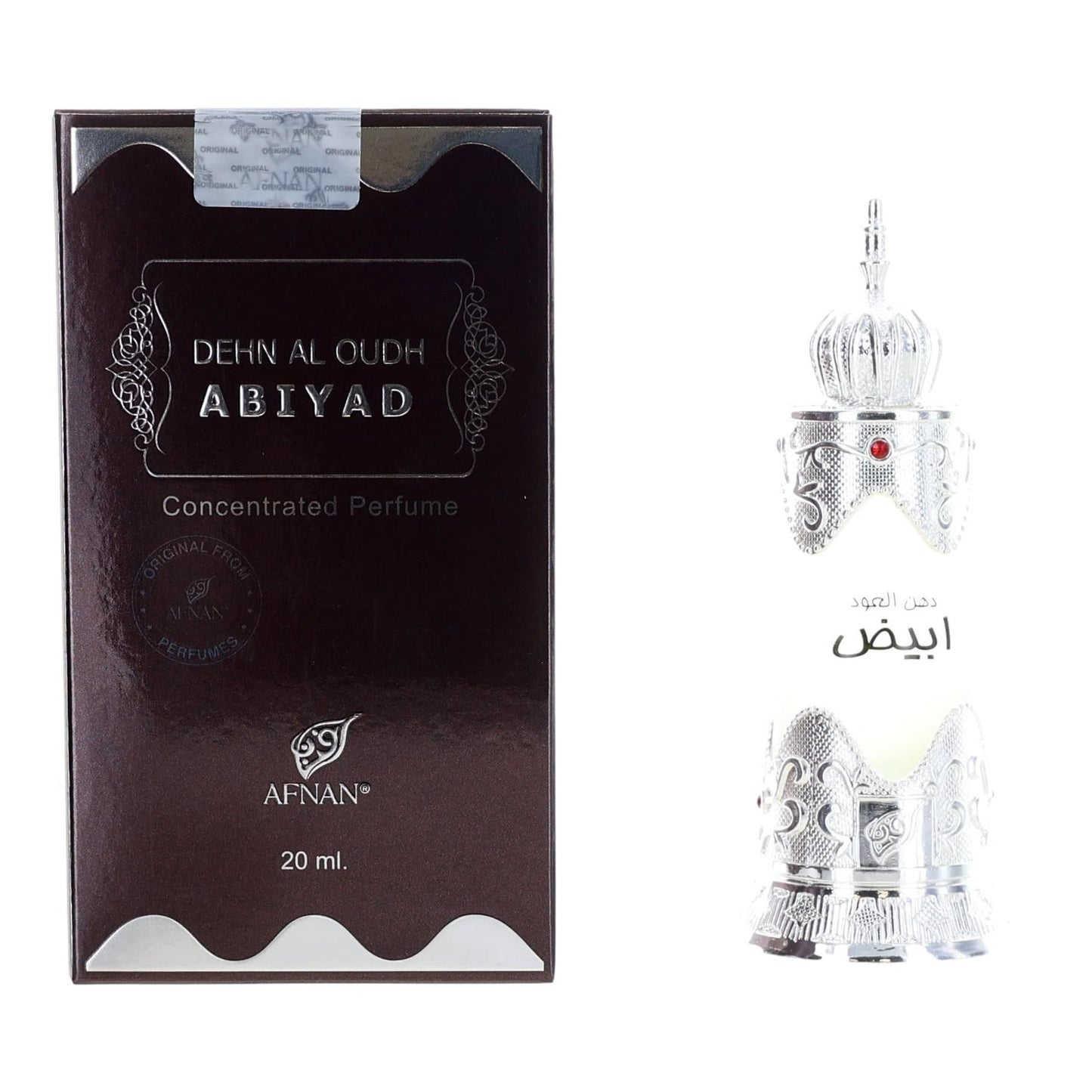 Dehn Al Oudh Abiyad, 0.67 oz Perfume Oil for Unisex