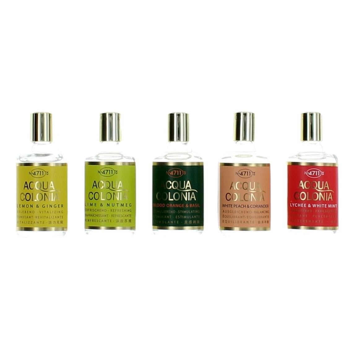Acqua Colonia, 5 Piece Variety Set for Unisex