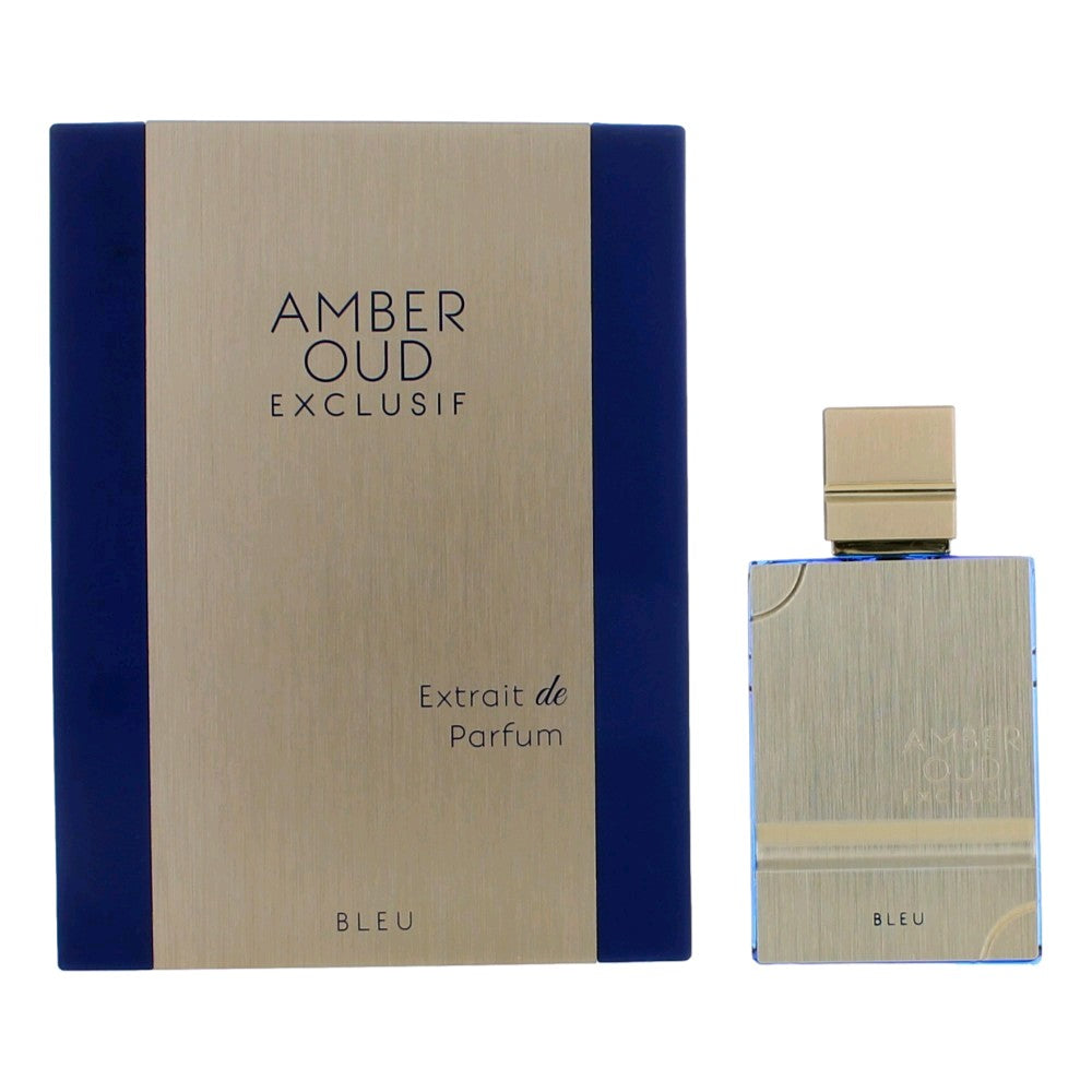Amber Oud Exclusif Bleu, 2oz Extrait De Parfum Spray for Unisex