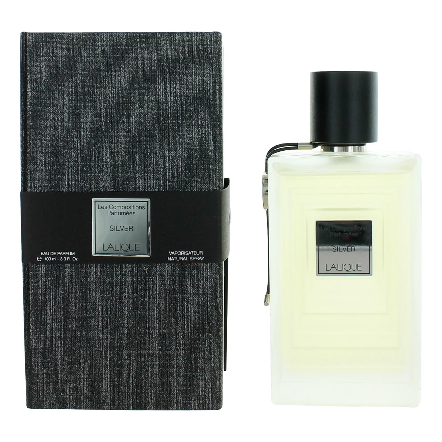 Lalique Les Compositions Parfumees Silver, 3.3oz EDP Spray for Unisex