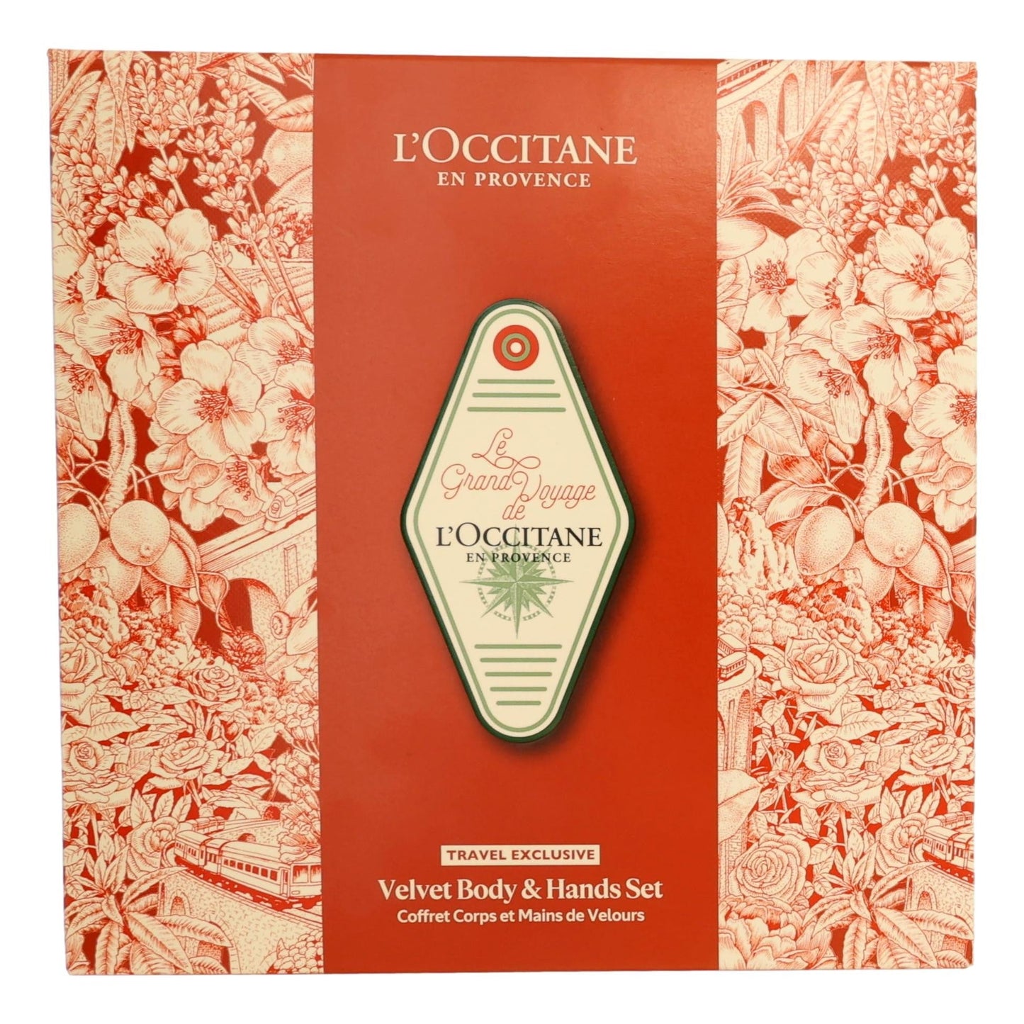 L'Occitane, 3 Piece Velvet Body & Hands Set for Unisex