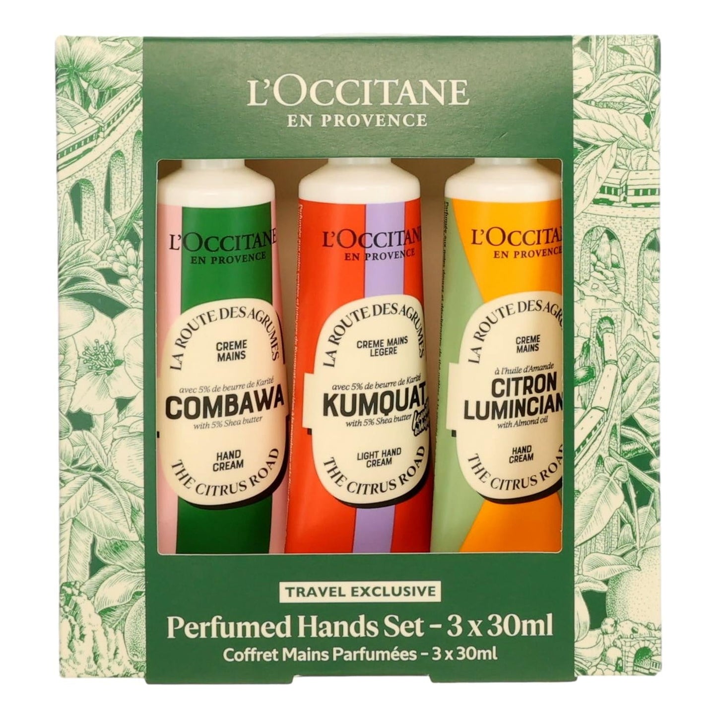 L'Occitane, 3 Piece Perfumed Hand Set for Unisex
