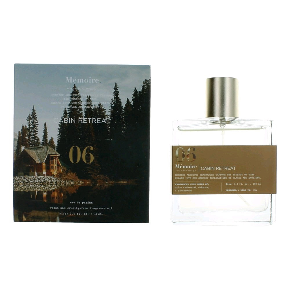 Cabin Retreat, 3.4 oz EDP Spray for Unisex