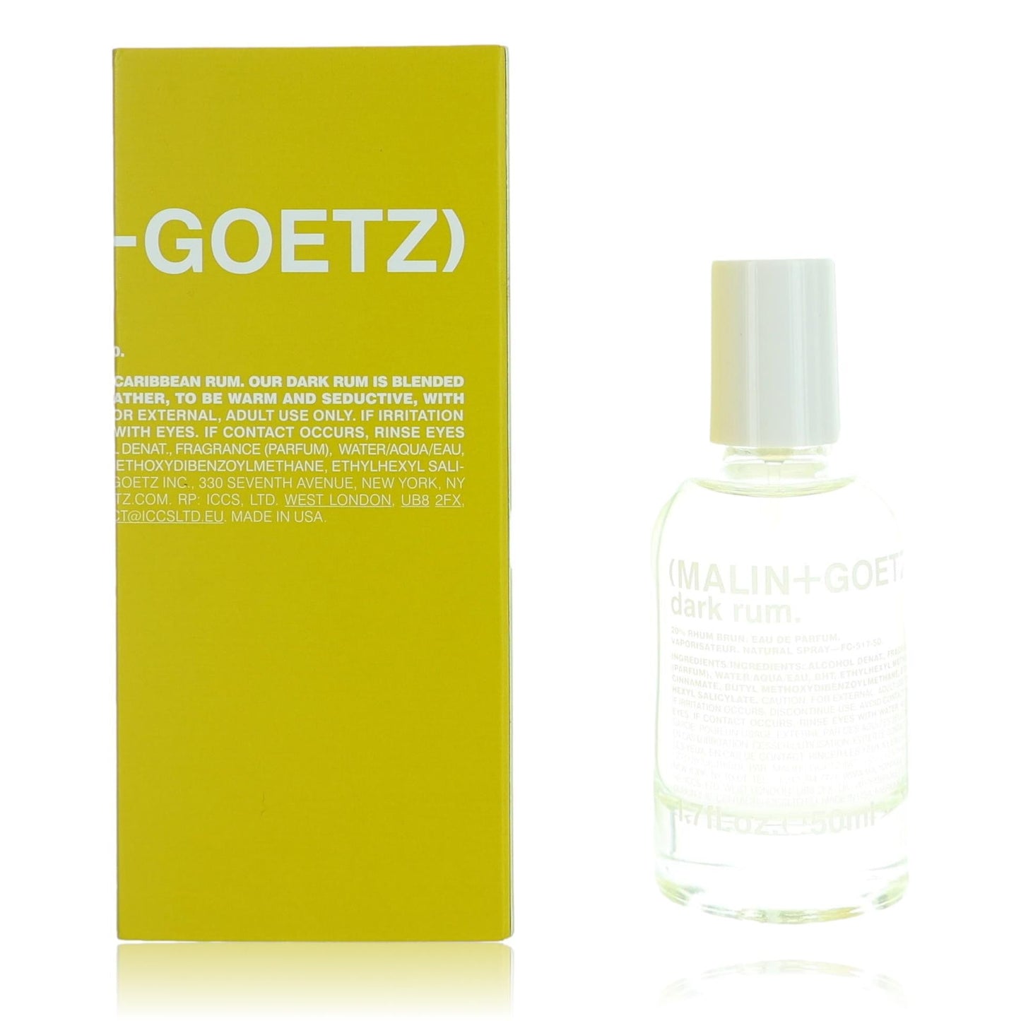Malin & Goetz Dark Rum, 1.7 oz EDP Spray for Unisex