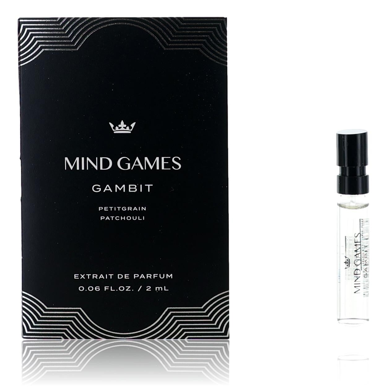 Gambit, 0.067 oz Extrait de Parfum for Unisex Sample