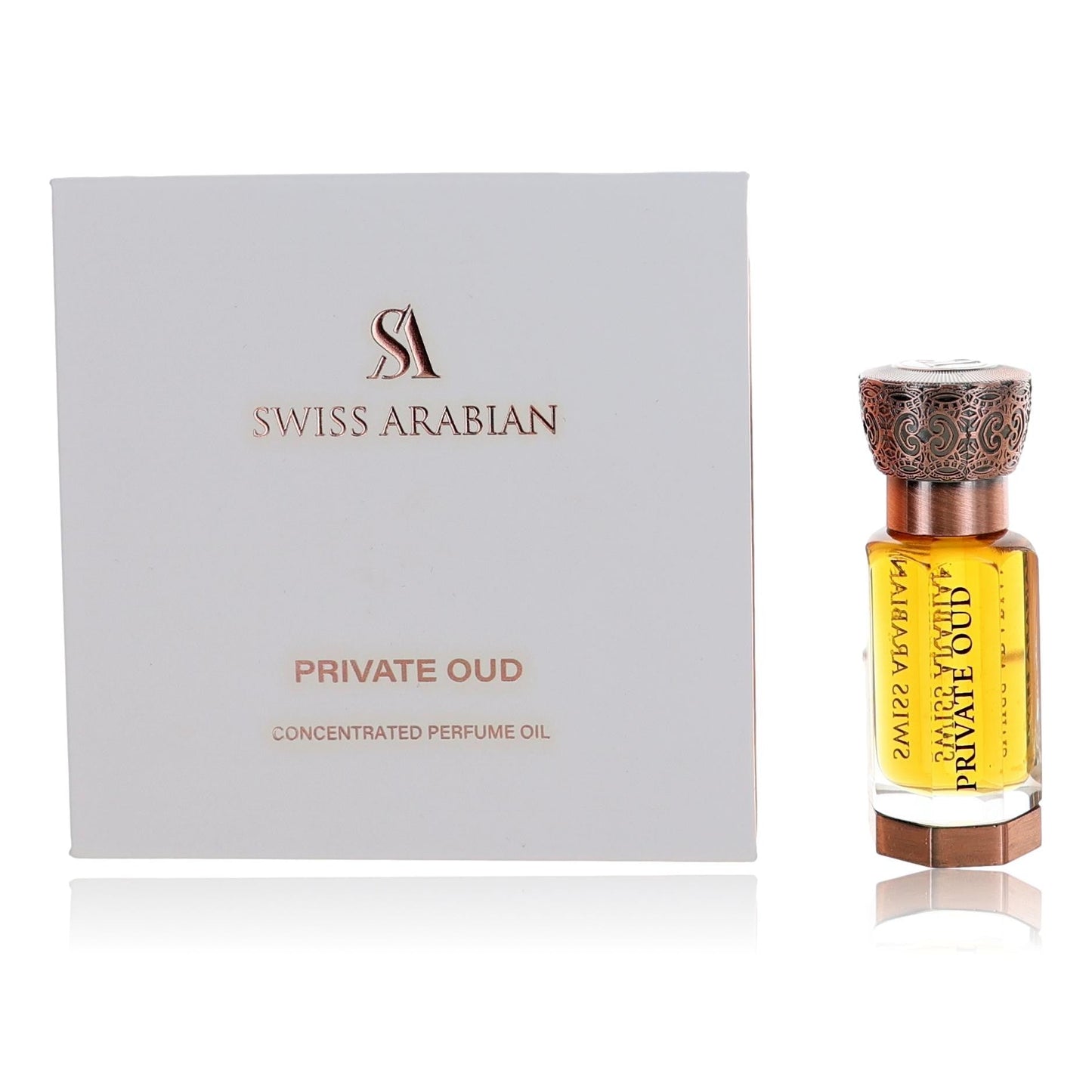 Private Oud, 0.4oz Concentrated Perfume Oil for Unisex