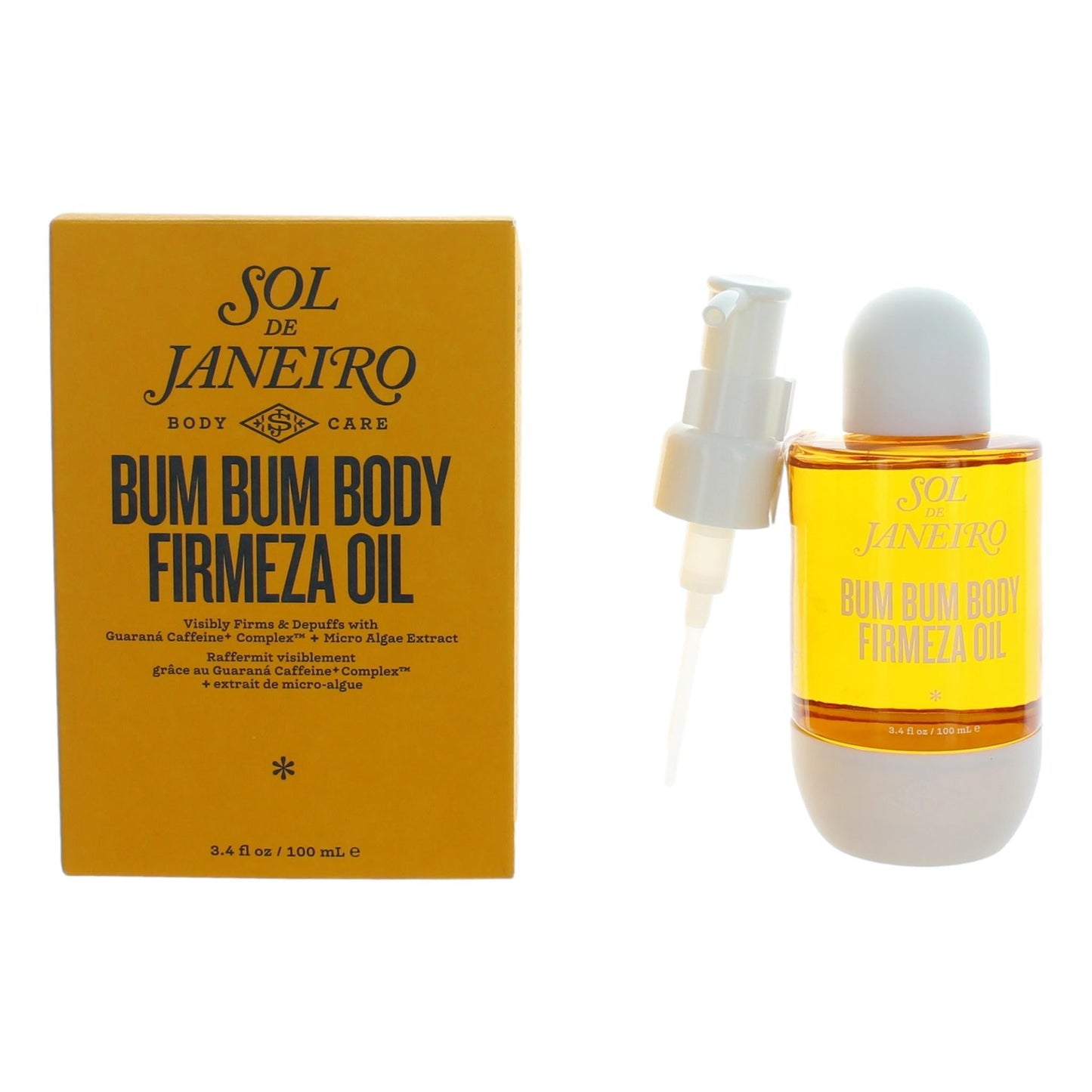 Bum Bum Body Firmeza Oil, 3.4 oz Body Oil