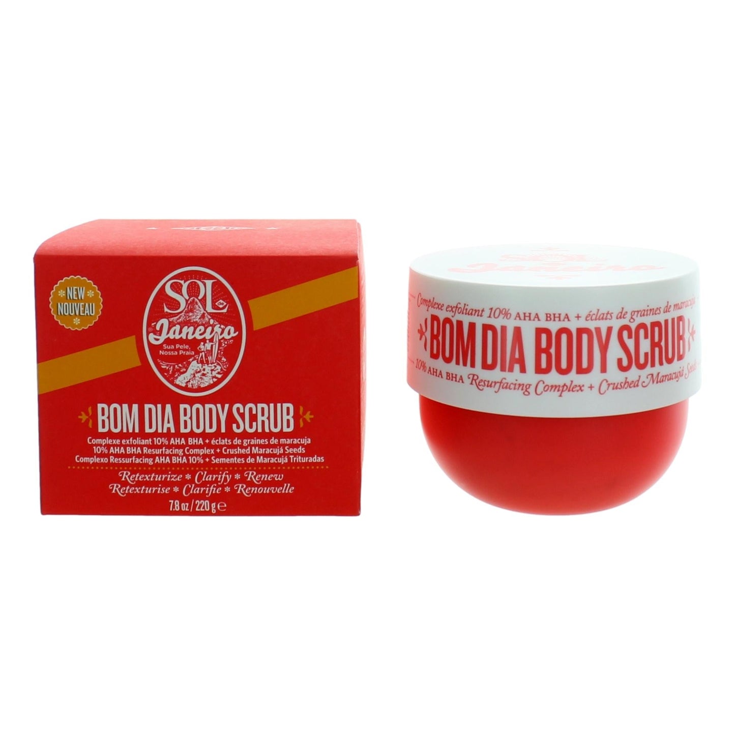 Bom Dia Body Scrub, 7.8 oz Body