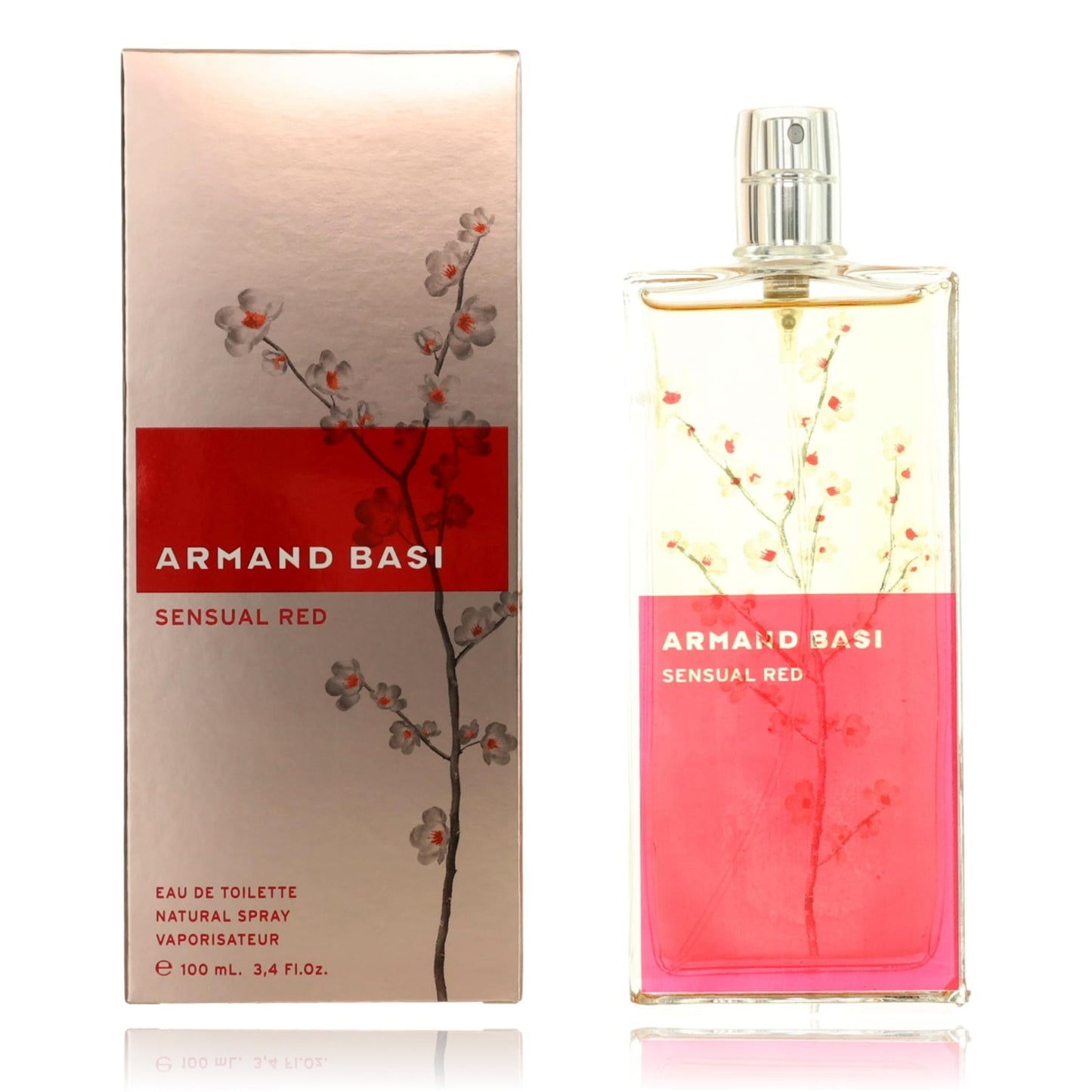 Armand Basi Sensual Red, 3.4 oz EDT Spray for Women