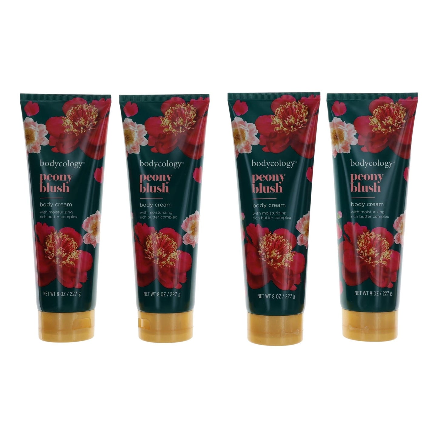 Peony Blush, 4 Pack 8 oz Moisturizing Body Cream women