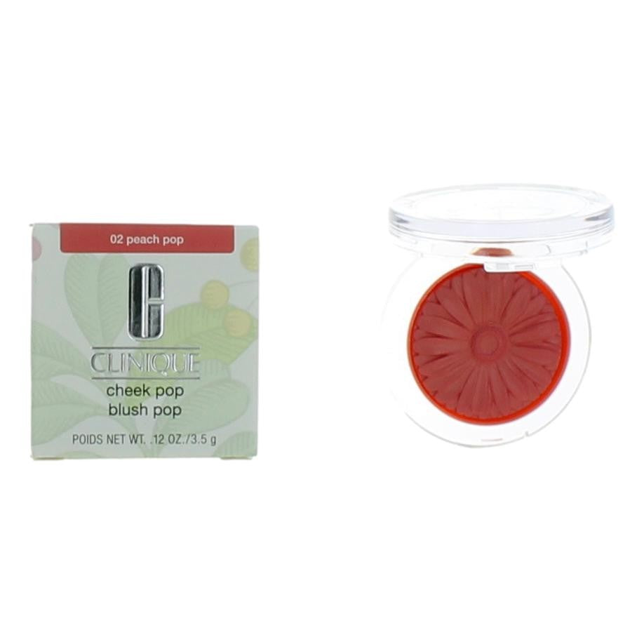 Clinique Cheek Pop, .12 oz Blush Pop- 02 Peach Pop