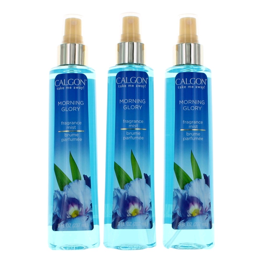 Calgon Morning Glory, 3 Pack 8 oz Fragrance Mist for Women