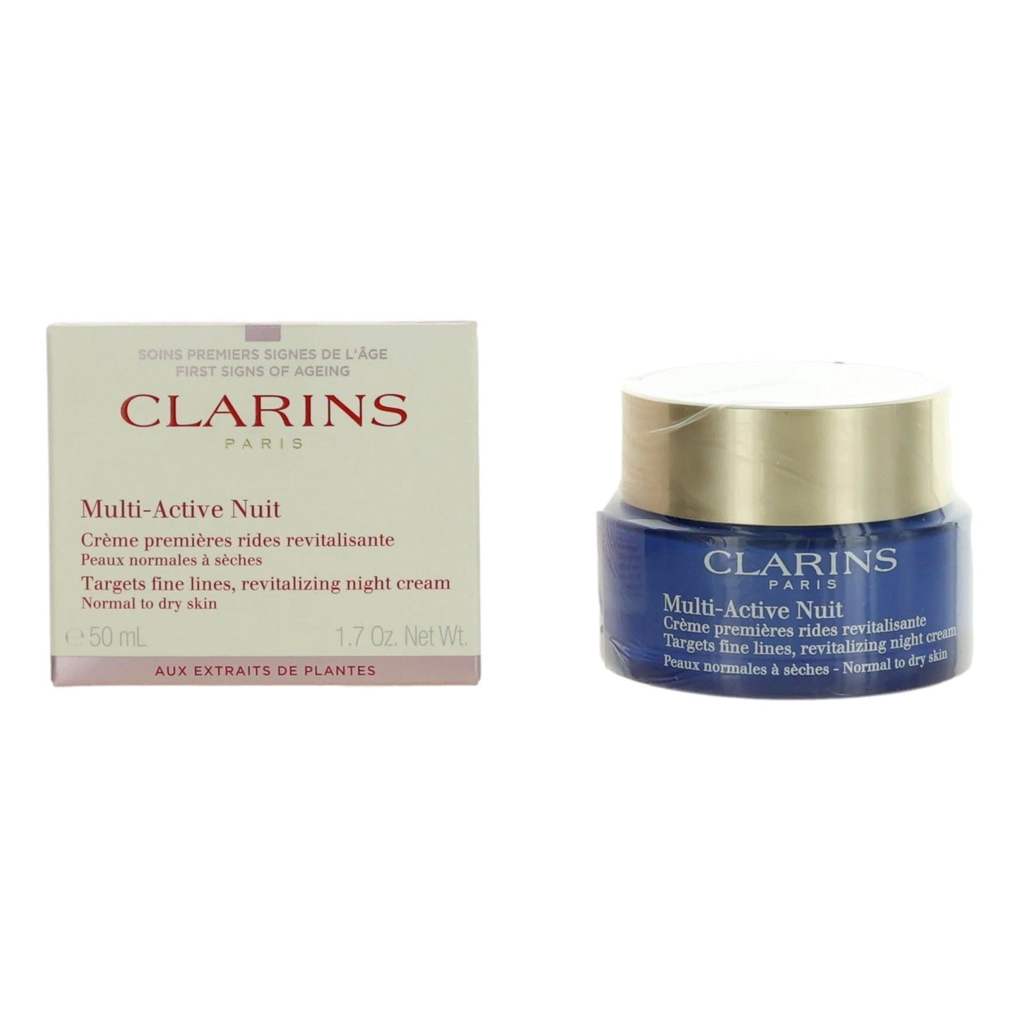 Clarins, 1.6 oz Multi-Active Nuit Night Cream
