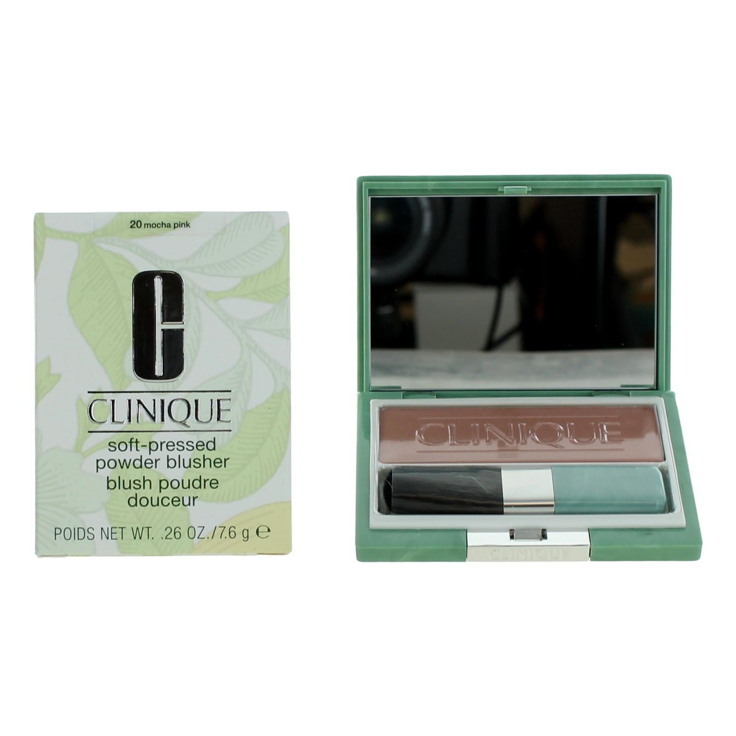 Clinique Soft-Pressed Powder Blusher, .26 oz Blush- 20 Mocha Pink