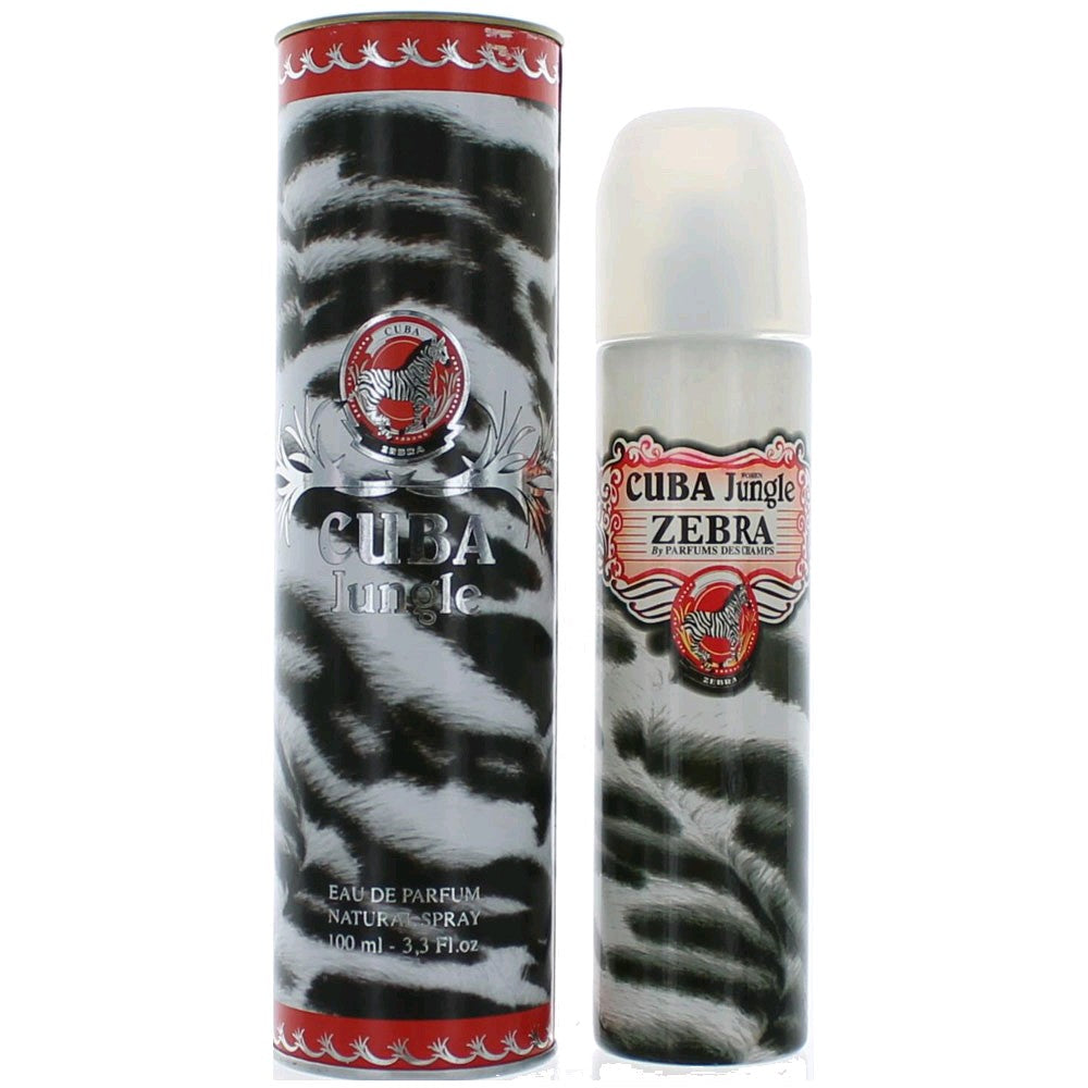 Cuba Jungle Zebra, 3.3 oz EDP Spray for Women