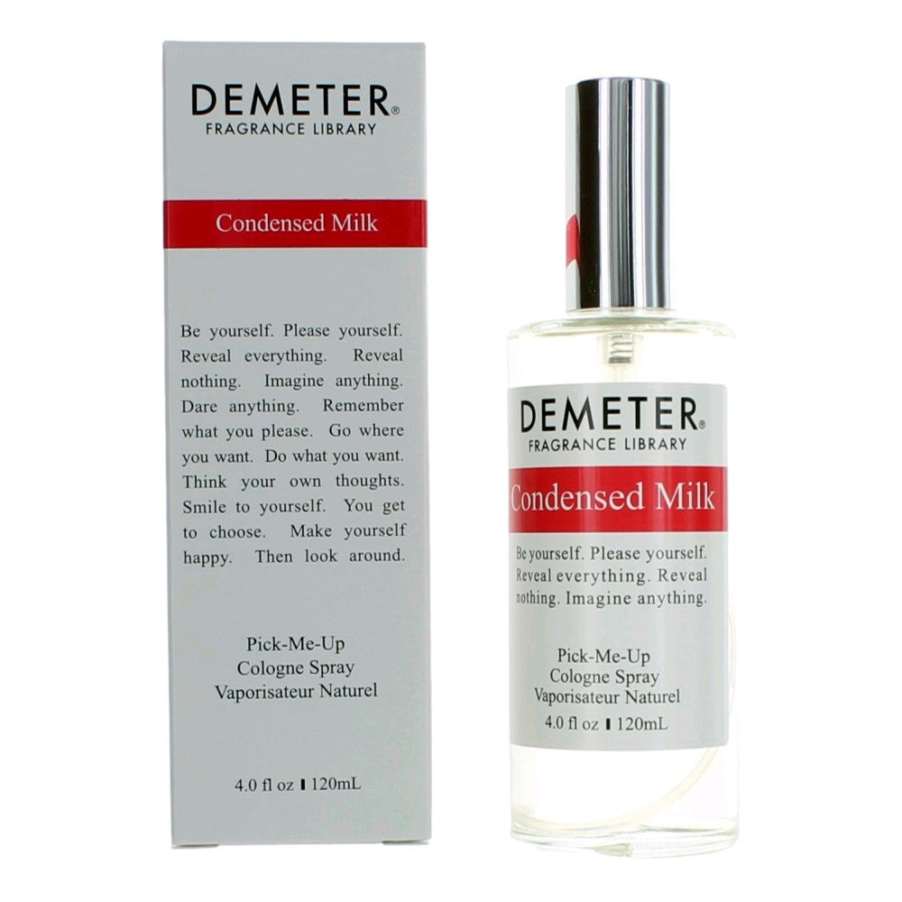 Condensed Milk, 4 oz Cologne Spray for Unisex