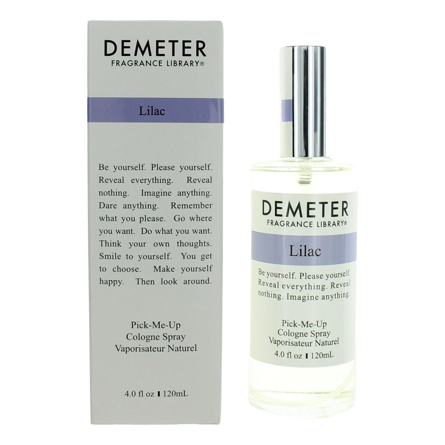 Lilac, 4 oz Pick-Me-Up Cologne Spray for Women