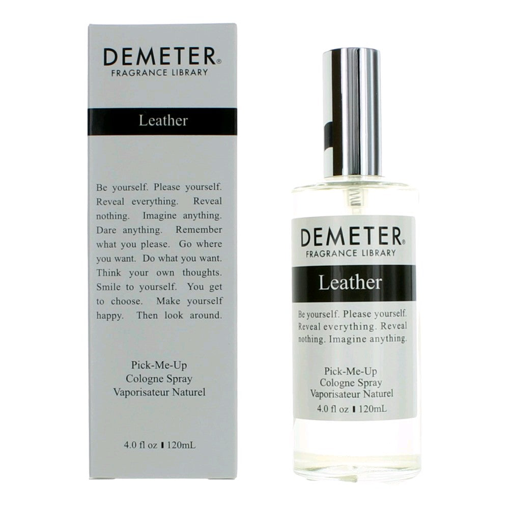 Leather, 4 oz Cologne Spray for Men