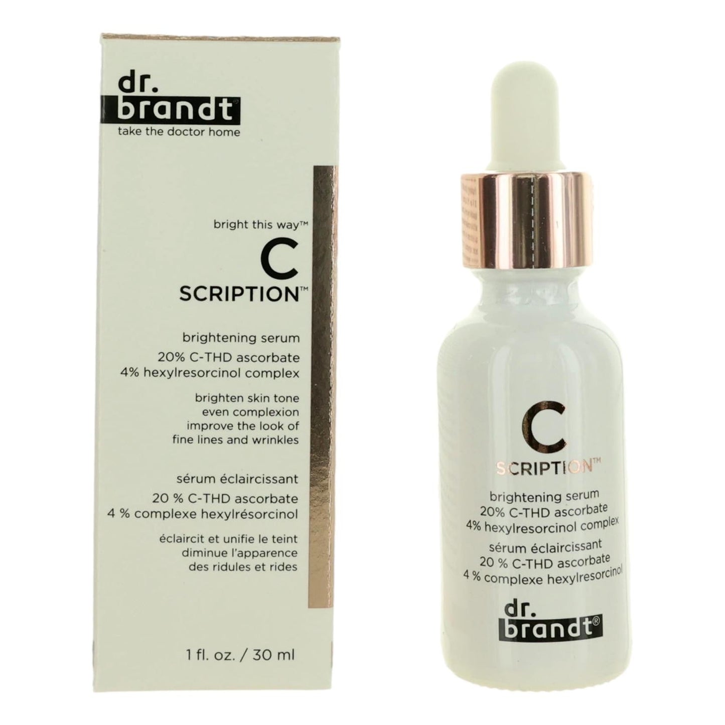 Dr. Brandt Bright This Way C Scription, 1oz Brightening Serum