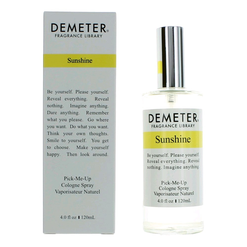 Sunshine, 4 oz Cologne Spray for Unisex