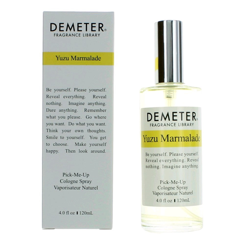 Yuzu Marmalade, 4 oz Cologne Spray for Unisex