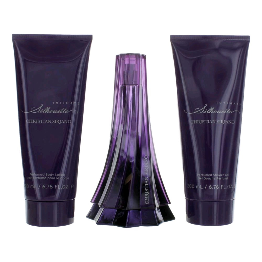 Intimate Silhouette, 3 Piece Gift Set for Women
