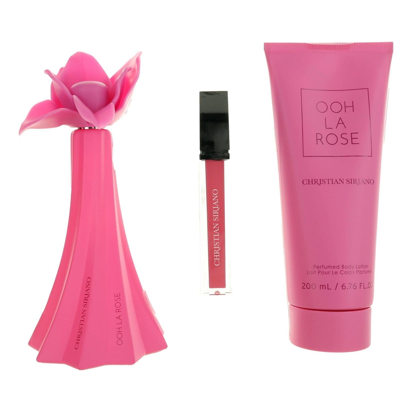 Ooh La Rose, 3 Piece Gift Set for Women