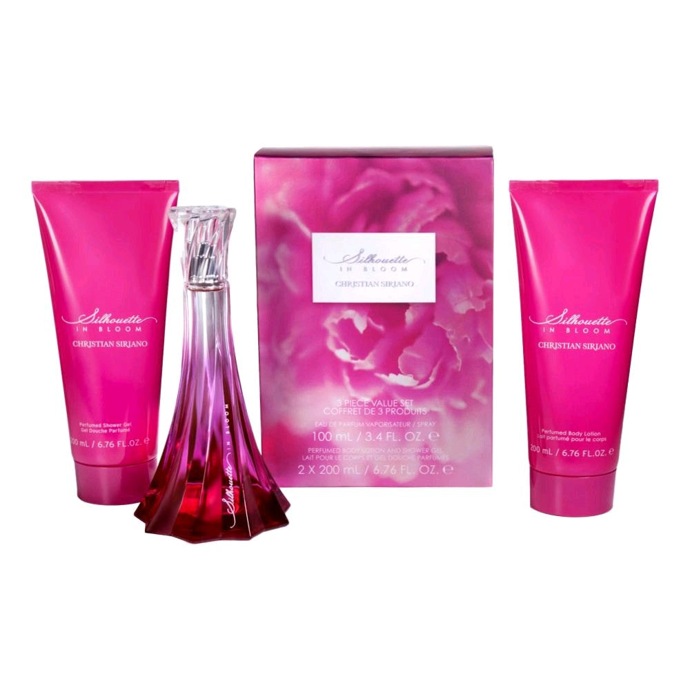 Silhouette In Bloom, 3 Piece Gift Set for Women